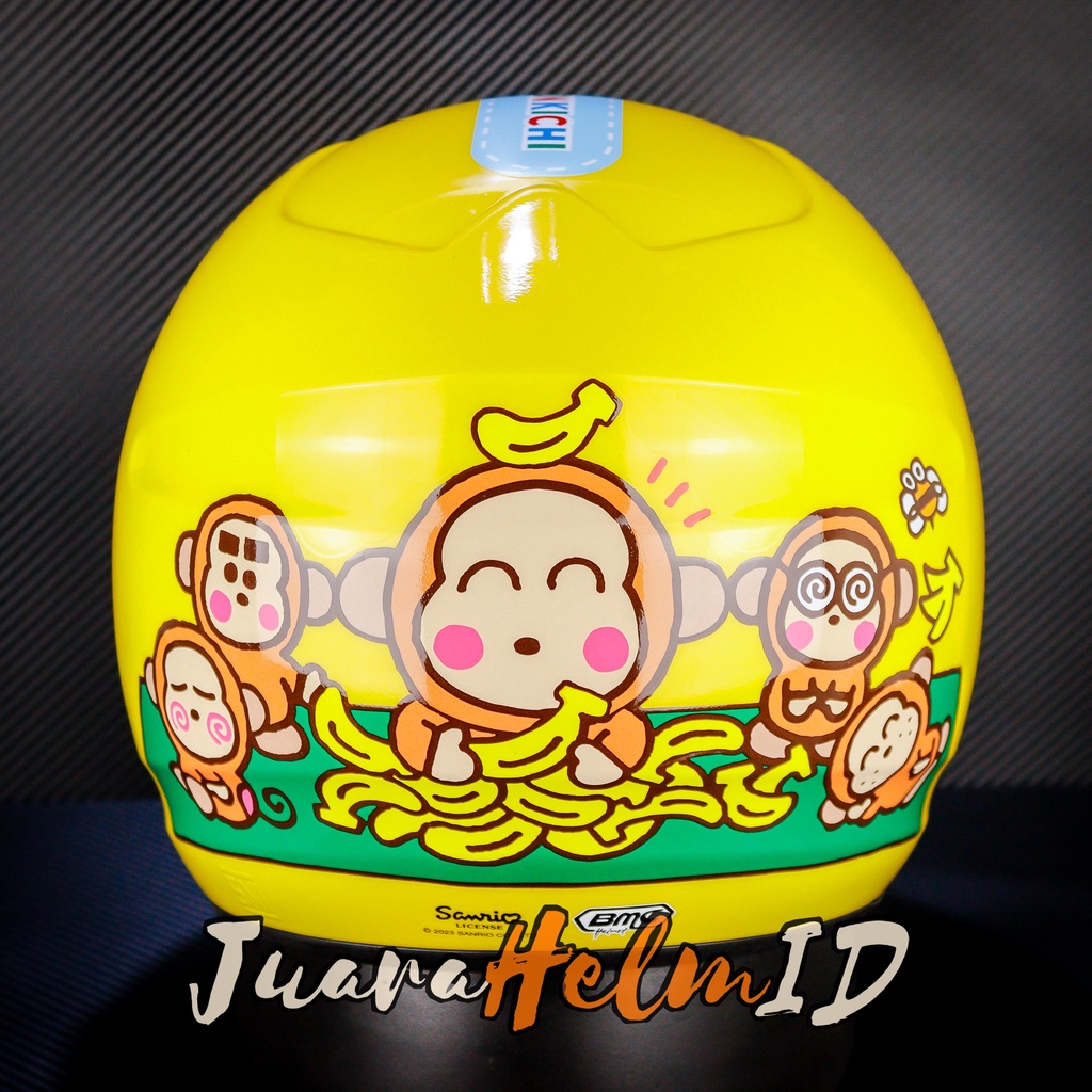 BMC HELM MILAN SANRIO MONKICHI #2 | YELLOW | DEWASA