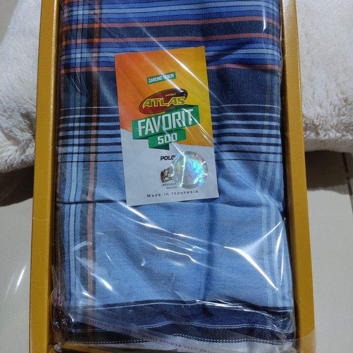 Sarung ATLAS Kain Sarung ATLAS Tenun Motif Kotak - 10