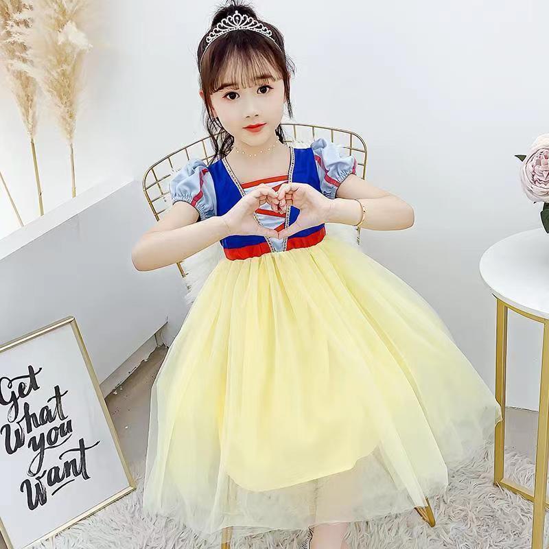 New Girls' Dress - Internet Red Snow White Princess Dress