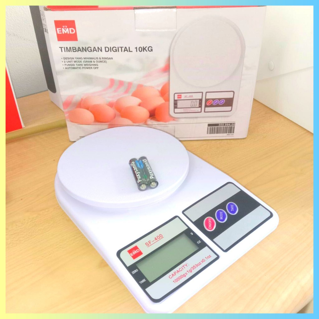 Timbangan Digital Presisi Kue Dapur Bahan Kitchen Scale Elektrik 10 kg Elektronik Listrik Berat