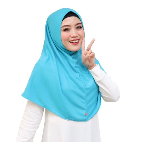 Najwa Hijab Instan non pet bahan kaos