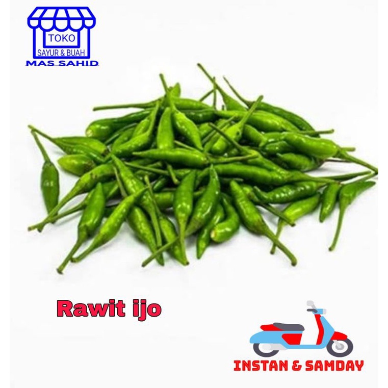 

INSTAN Rawit ijo Cabai/Cabe hijau Kecil