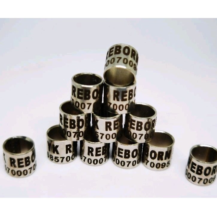 RING BURUNG MERPATI BAJA LASER