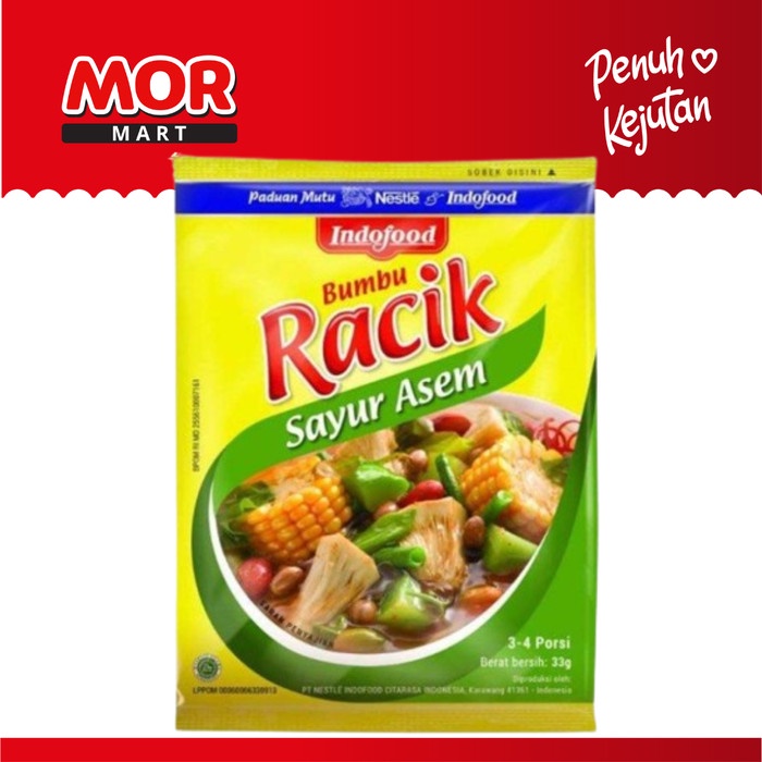 

RACIK Spesial Bumbu Sayur Asem Instan 33g