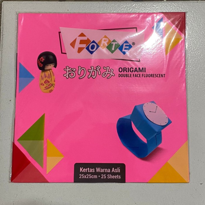 

Kertas Lipat Forte Besar Isi 25 Lembar / Origami Warna 2 Sisi 25x25