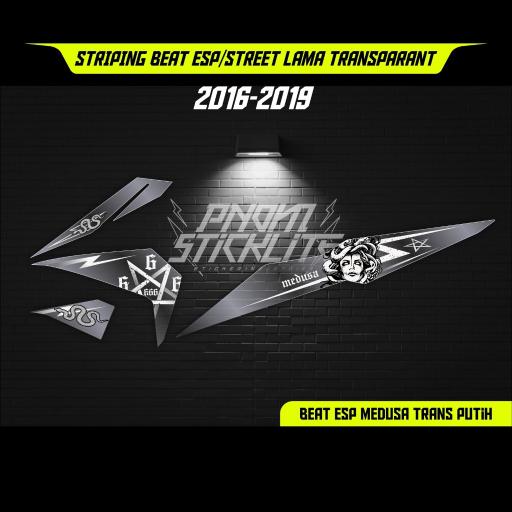 

STRIPING STIKER TRANSPARAN BEAT NEW ESP 2016-2017-2018-2019 MEDUSA VARIASI LIST SIMPEL ELEGAN