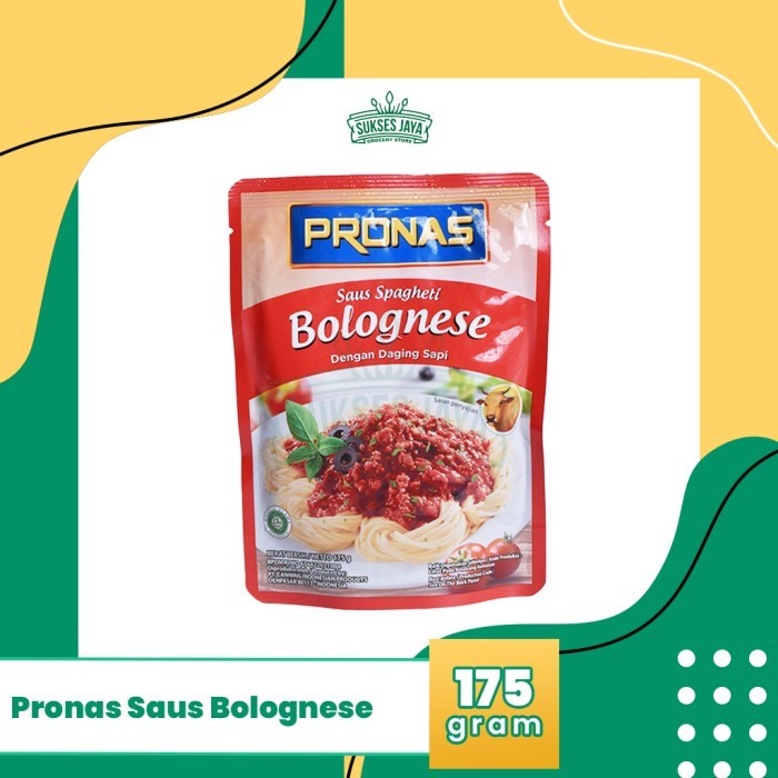 

Saus Spageti Bolognese Sauce Pronas Dengan Daging Sapi