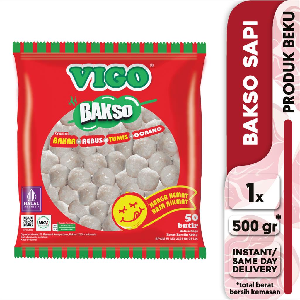 

VIGO Bakso Daging Sapi 50pcs