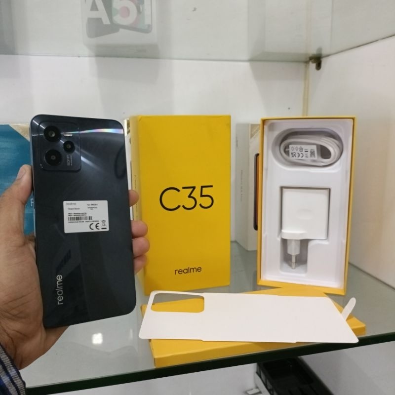 Realme C35 Ram 4/64GB | Ram 4/128GB Bekas Original
