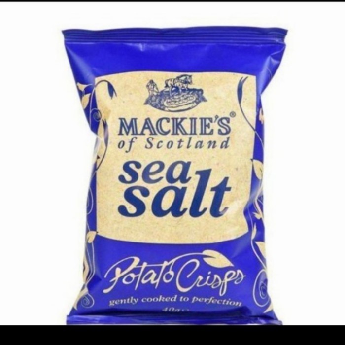 

mackies potato chips scottlandia sea salt 150gr Snack keripik kentang