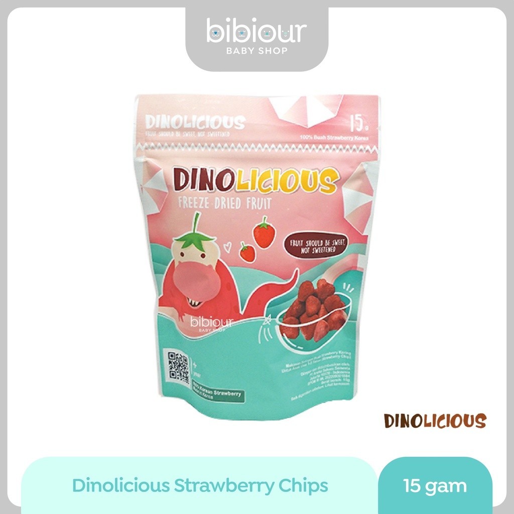 

Dinolicious Strawberry Chips 15gr