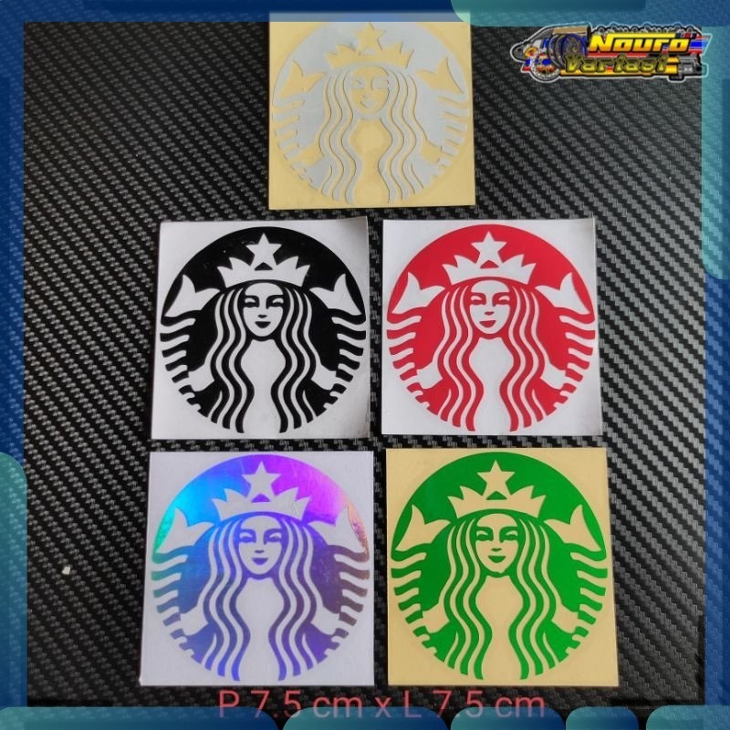 

Sticker Stiker cutting startbucks berkualitas bagus