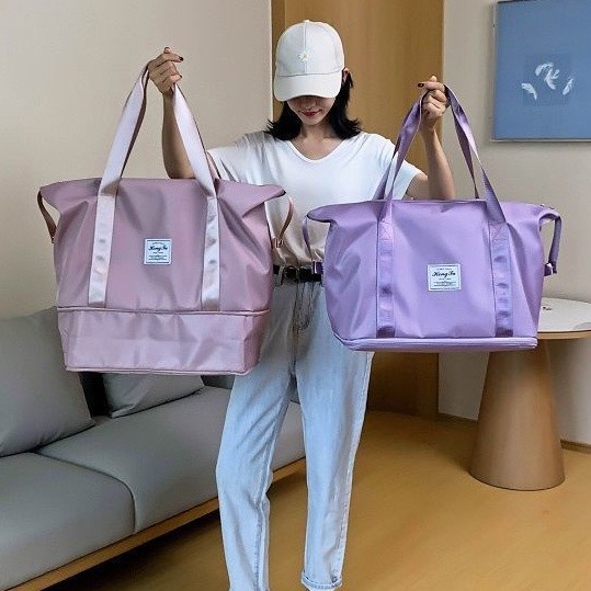 [SDW] pekanbaru/Tas Travel Bag Lipat Travelmate Portable Gym Bag Tas Fitness Waterproof Duffle Bag