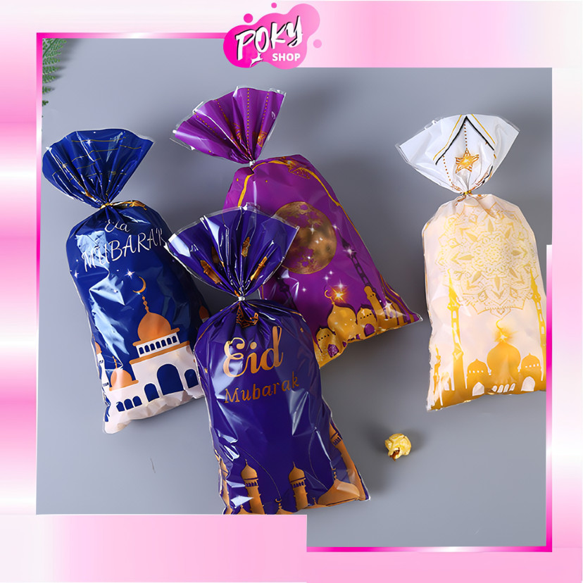 

POKY - 6517 Goodie Bag Plastik Idul Fitri / 50 Pcs Hampers Lebaran