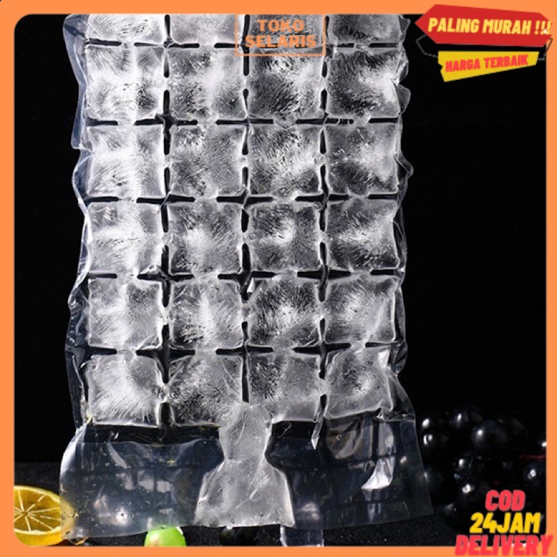 COD MAKASSAR Cetakan Es Batu Plastik Anti Pecah / Ice Pack / Tempat Es Batu (m)
