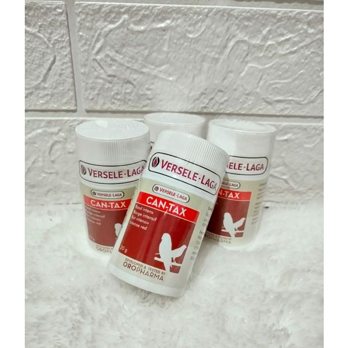 CANTAX 20gr CHANTAXANTHIN PEWARNA MERAH BURUNG KENARI/FICH IMPORT