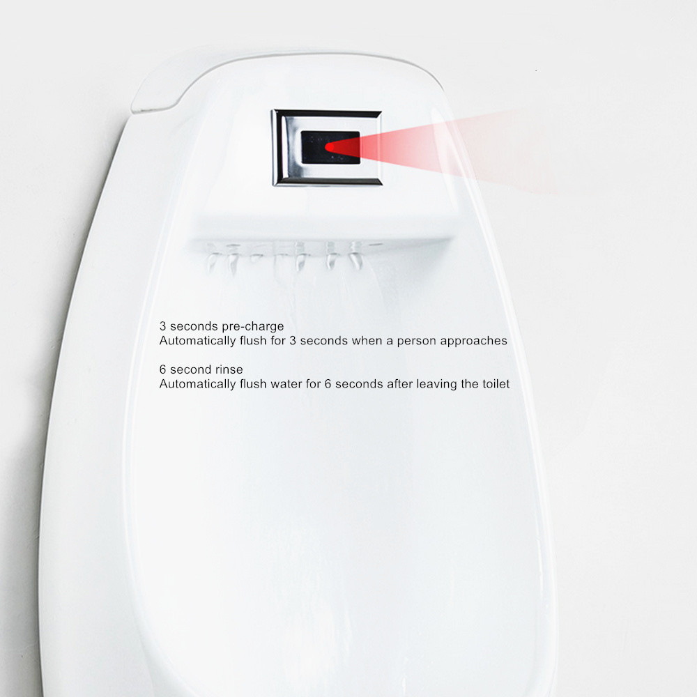 Toilet Smart Sensor Panel Urinal Flusher Induction Solenoid Valve Battery Box Infrared Automatic Sen