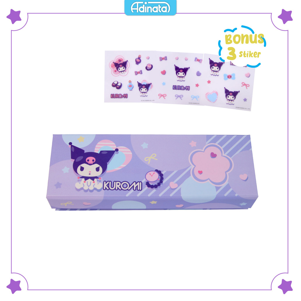 

NEW PRODUCT KUROMI PAPER PEN CASE 2532-1605 - ADINATA / TEMPAT PENSIL / DIY JAVABSJSG