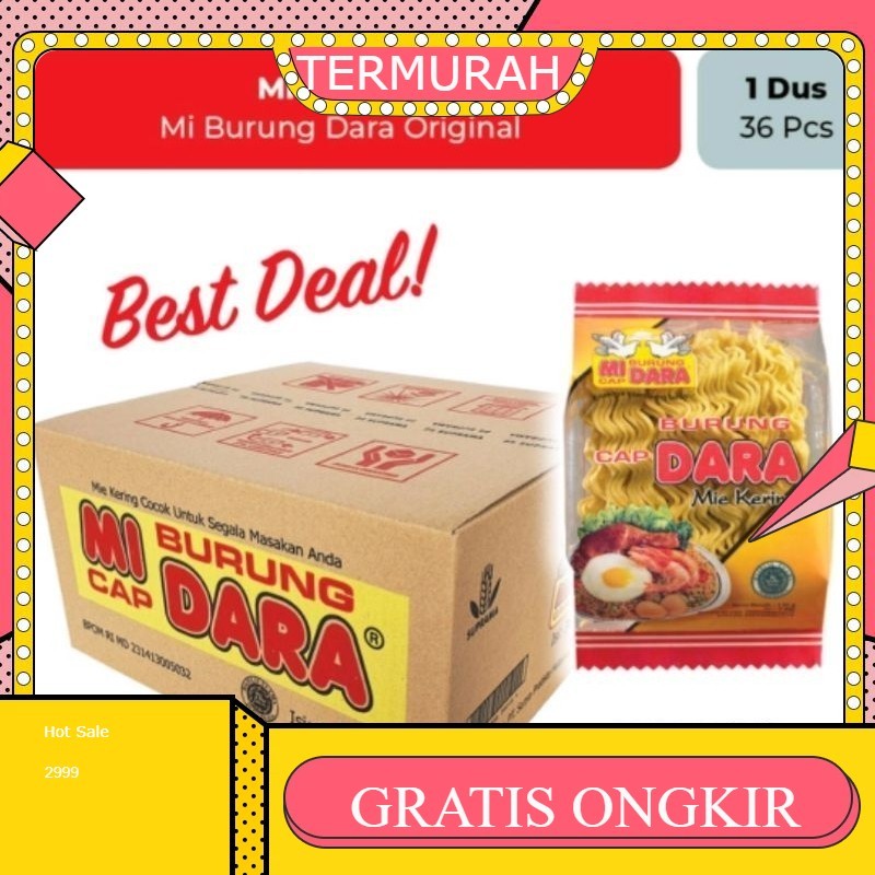 

Mi Burung Dara Kering 1 dus 36pc