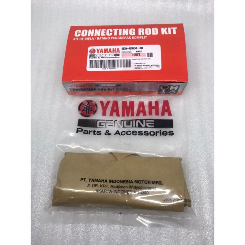 Stang seher Vega ZR Conrod kit Vega ZR 5D9 STANG PISTON TIANG KUR AS KRUK