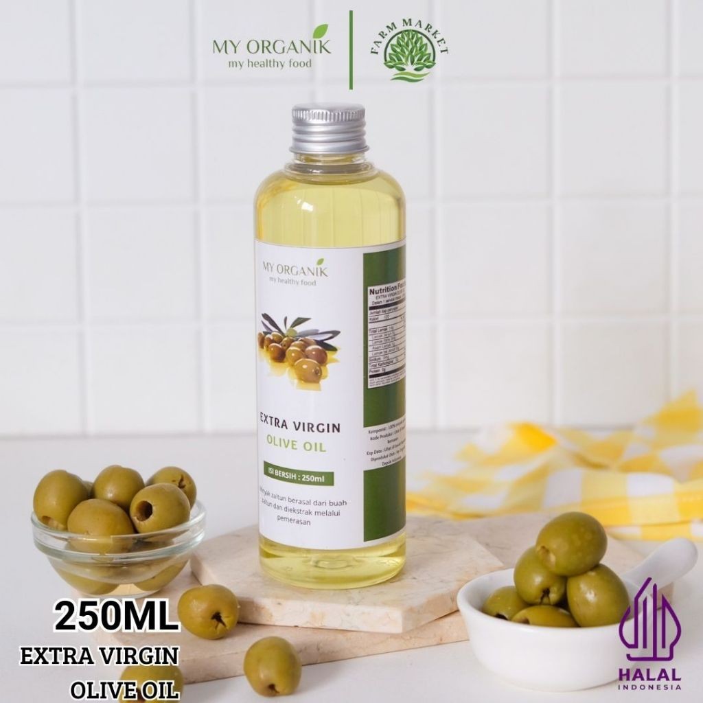 

My Organik Minyak Zaitun Extra Virgin Olive Oil Organik Organic Premium Murni Asli 100% Kesehatan