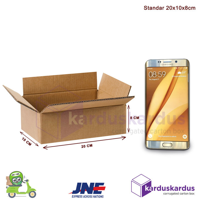 

Kardus - Karton - Box Polos - 20x10x8