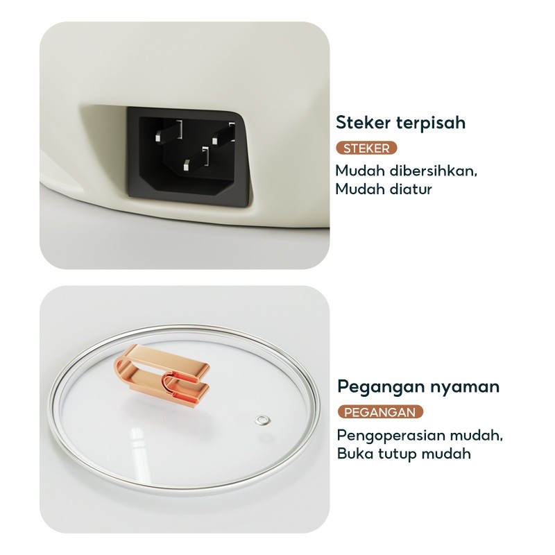CUCI GUDANG HAN RIVER Magic com mini Rice Cooker Mini/Penanak nasi 300watt