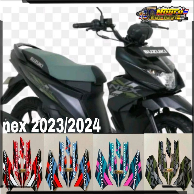 aksesoris Striping Suzuki SkyDrive cross crossover 2023 2024 stiker standar motor ph