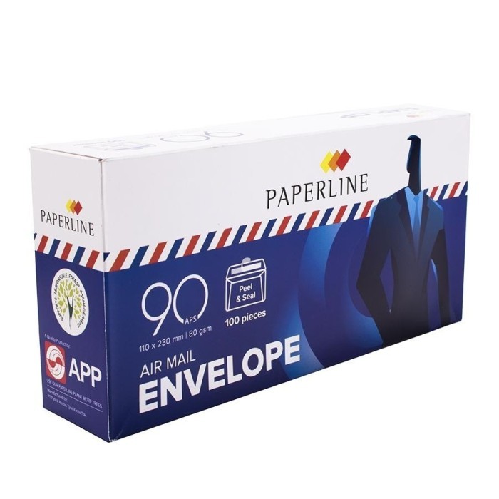 

Amplop Air Mail Paperline 90 APS 80gsm Jual Pack Abg