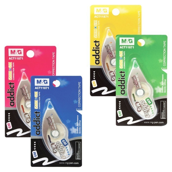 

Correction Tape Roll M&G ACT11871 Tipe Ex Roll 6mm