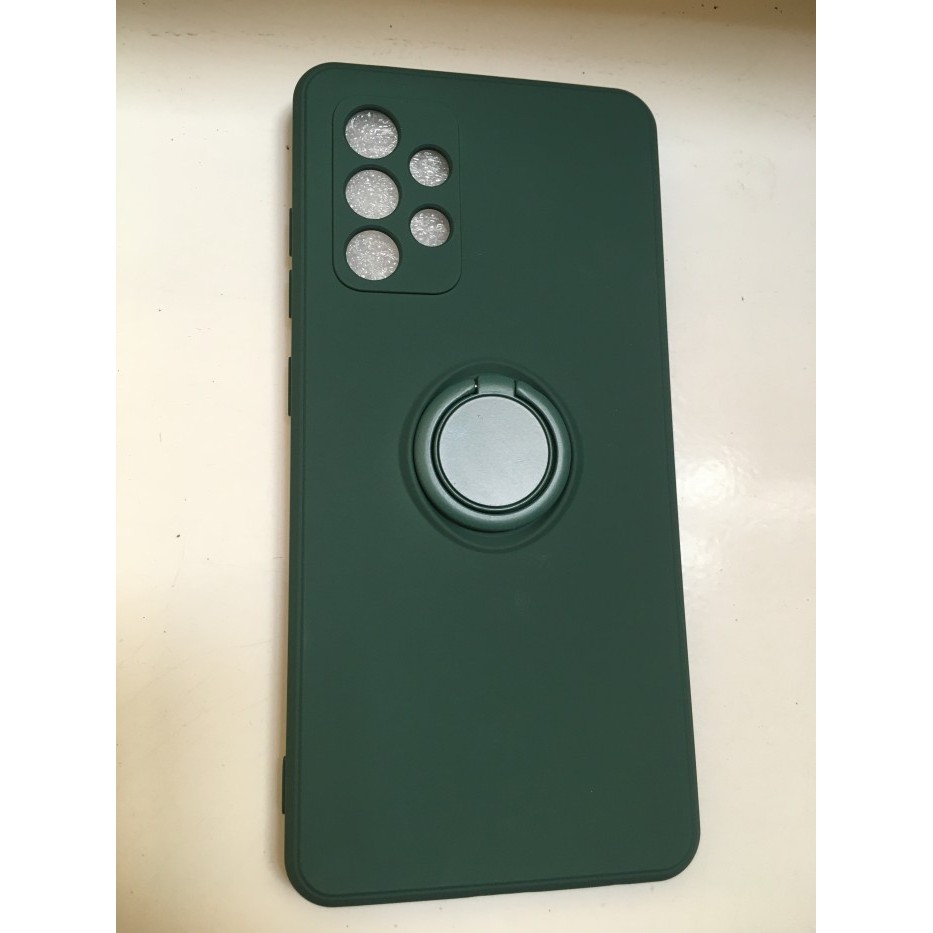 Premium -[Limited Stok] CASING Samsung A52 A52s Tali Lanyard Soft Case Ring Standing Mewah - NON TAL