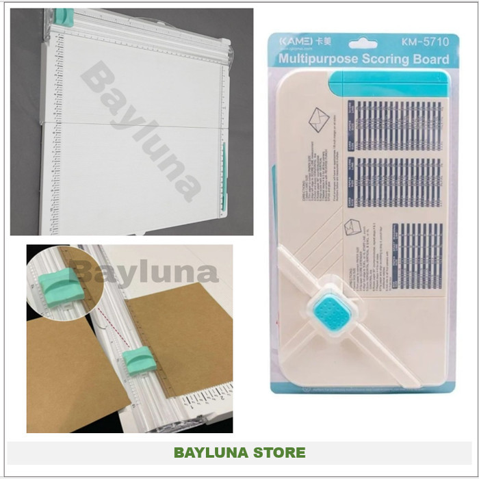 

Foldable Scoring Board Paper Trimmer Pemotong Kertas Penanda Lipatan - Scoring Board