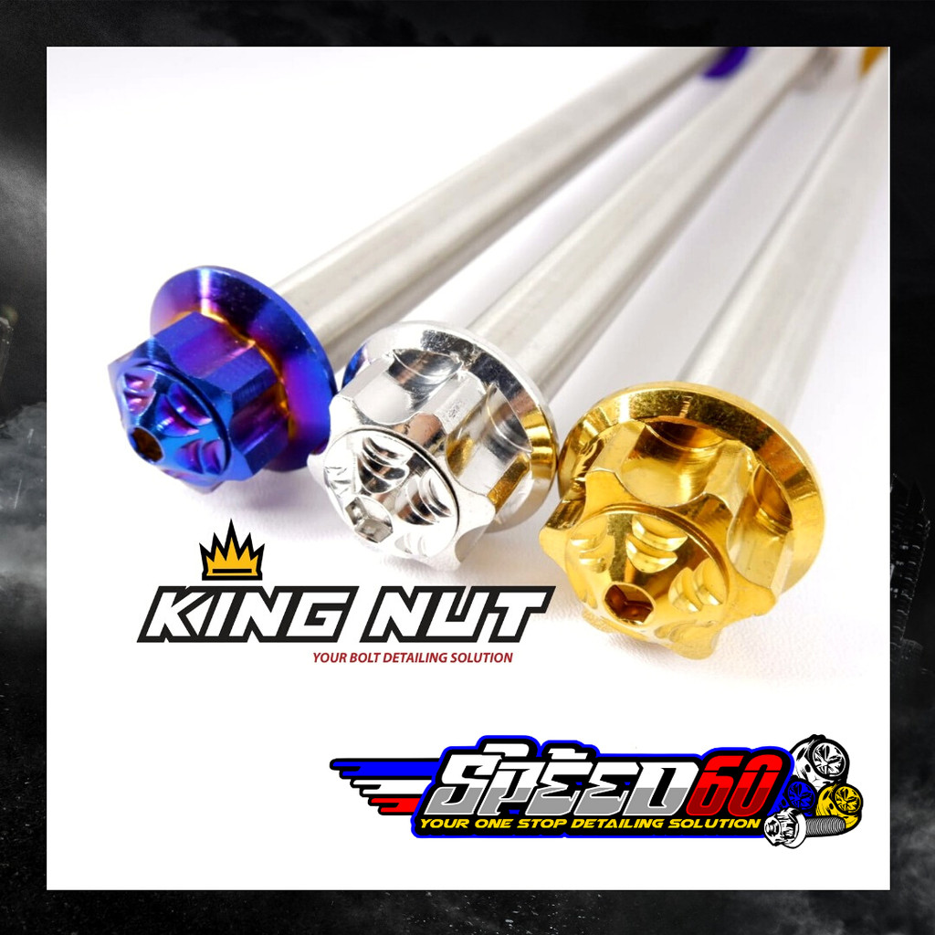"PROMO" As Roda Depan Jupiter Z As Roda Jupiter Probolt Stainless King Nut Thailand Original Harga 1