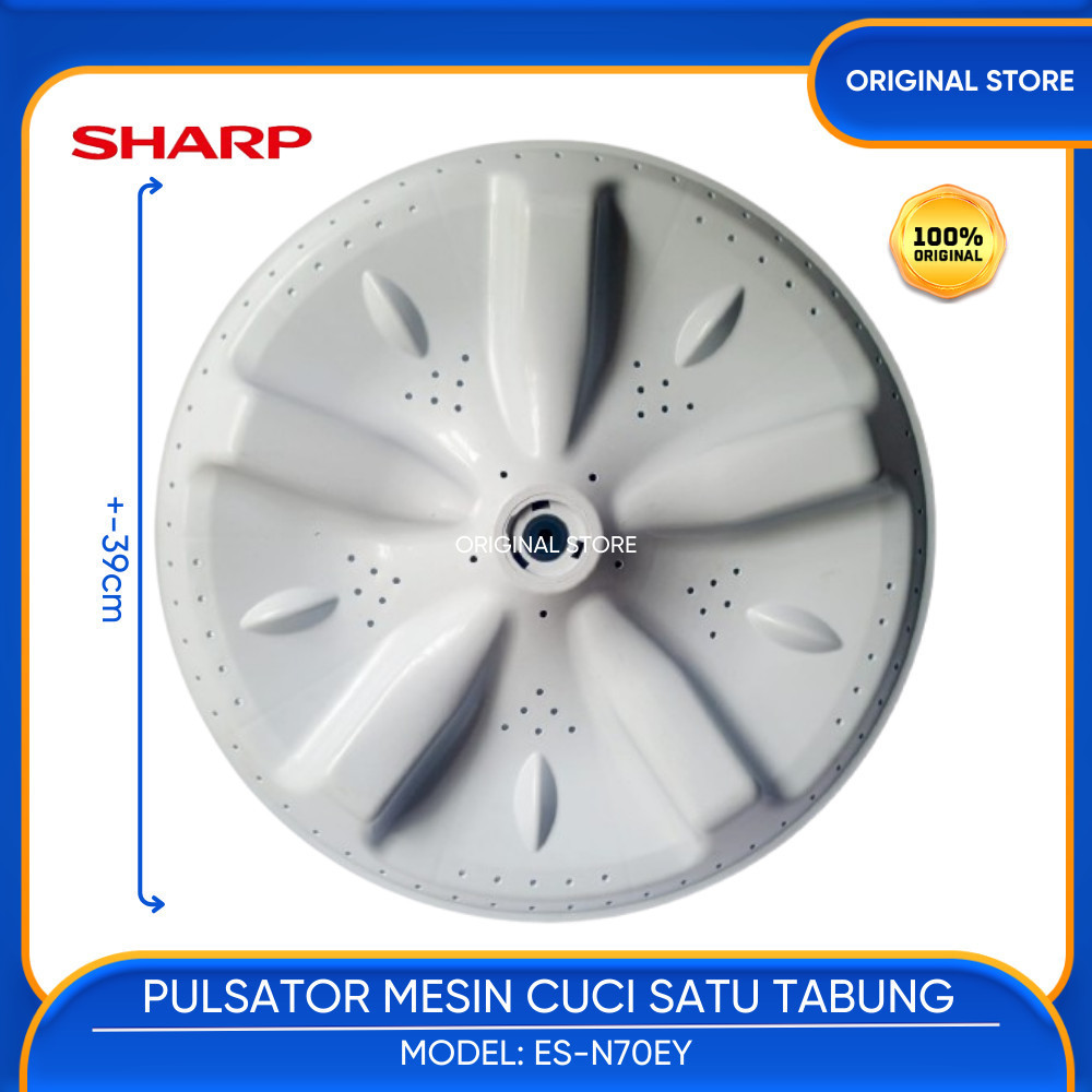 PULSATOR ASLI MESIN CUCI TOP LOAD 1 TABUNG SHARP ES-N70EY ES-N70 EY