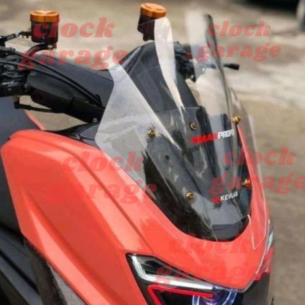 Visor Windshield Nmax new 2020-2024 Model Tdr Sporty Bening Nmax OLD 2015 Tdr V1