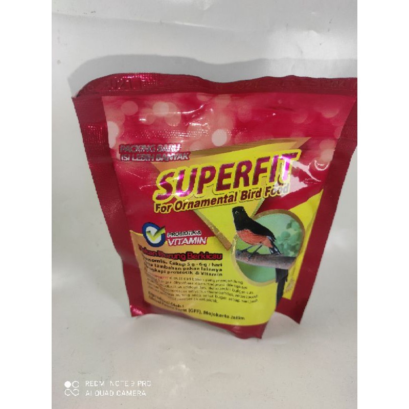 superfit red supervit voer burung murai lomba pakan burung protein tinggi - Romeesa