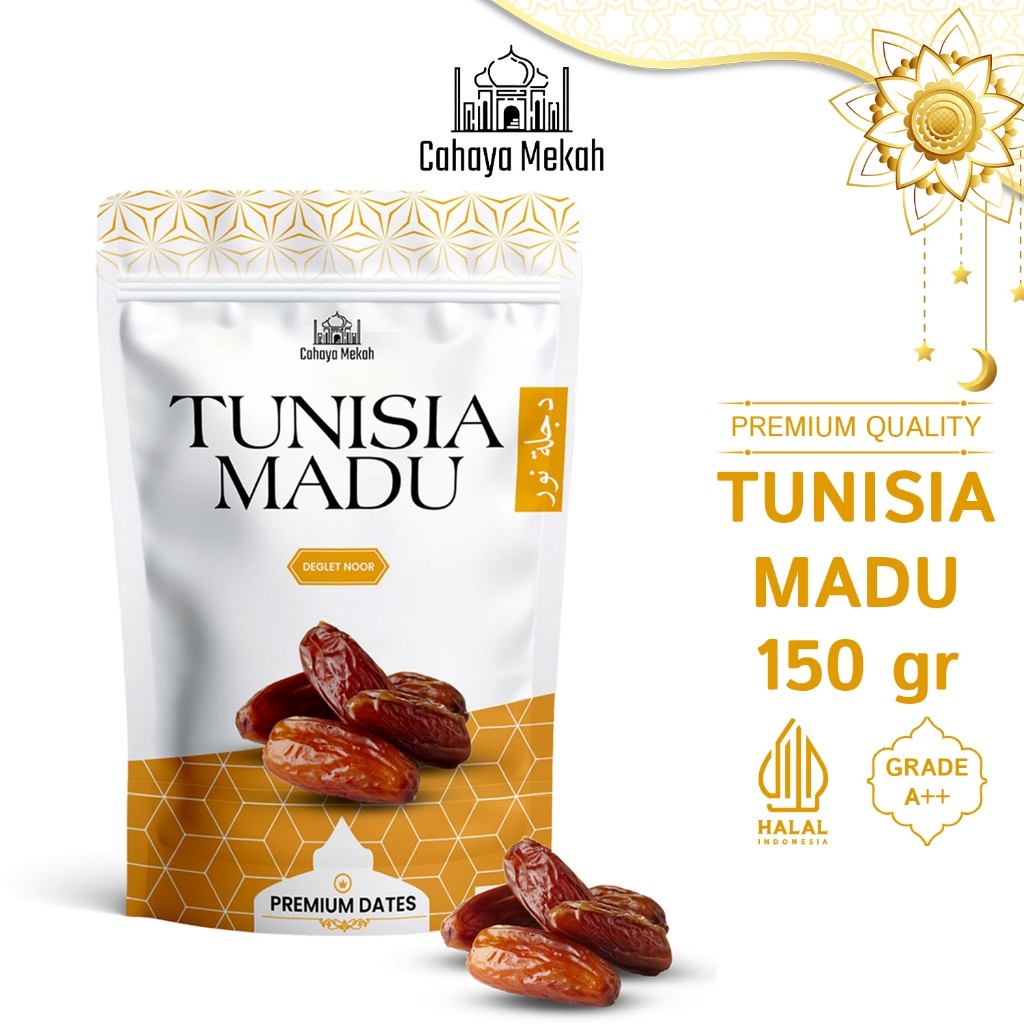 

Cahaya Mekah Tunisia Madu 150gr Pouch Premium Original High Quality