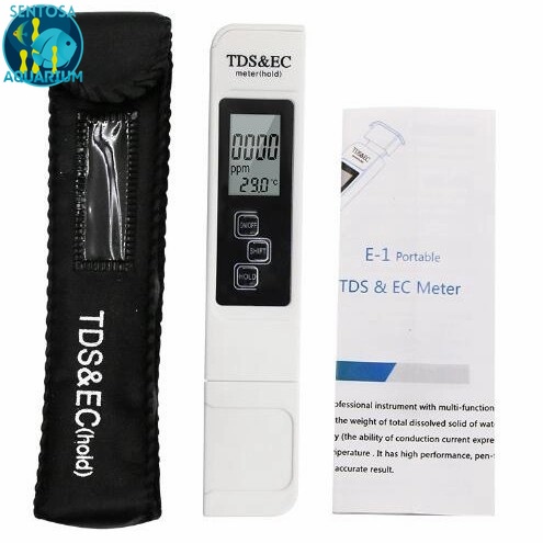 TDS Meter Hidroponik Alat Ukur Hidroponik TDS Meter Pengukur Kualitas Air Hidroponik