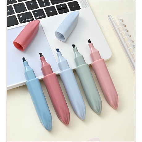 

D3W! Baby StationaryStabilo Pastel Highlighter Set 4 Warna - Warna Terang & Eye Friendly