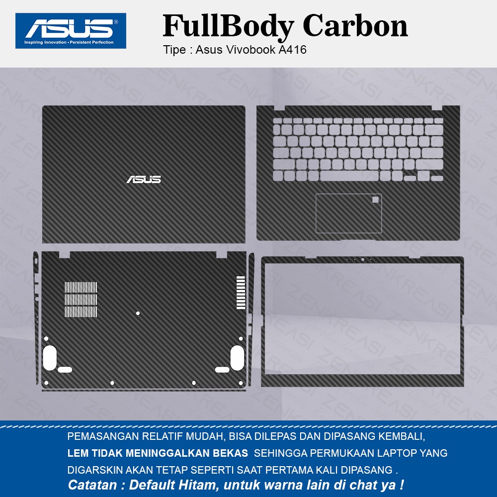 Keyboard protector Screen dan garskin Laptop Asus Vivobook 14 A416