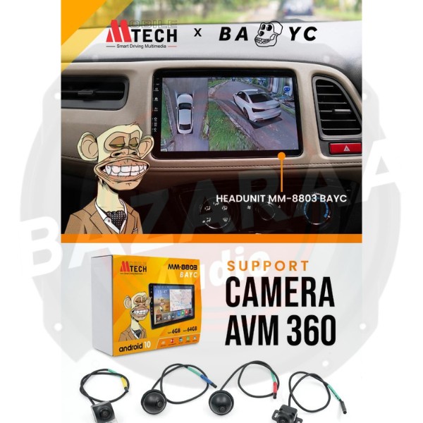 Head Unit Android MTECH MM-8803 BAYC