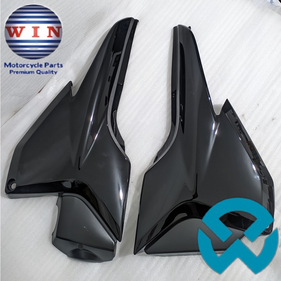 Box Samping Mega Pro 2006 2007 2008 2009 Hitam (1 pasang) WIN | cover motor honda megapro primus ori