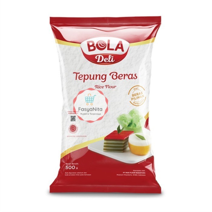 

Tepung Beras Putih BOLA DELI [500GR] - FasyAnita Mart Denpasar