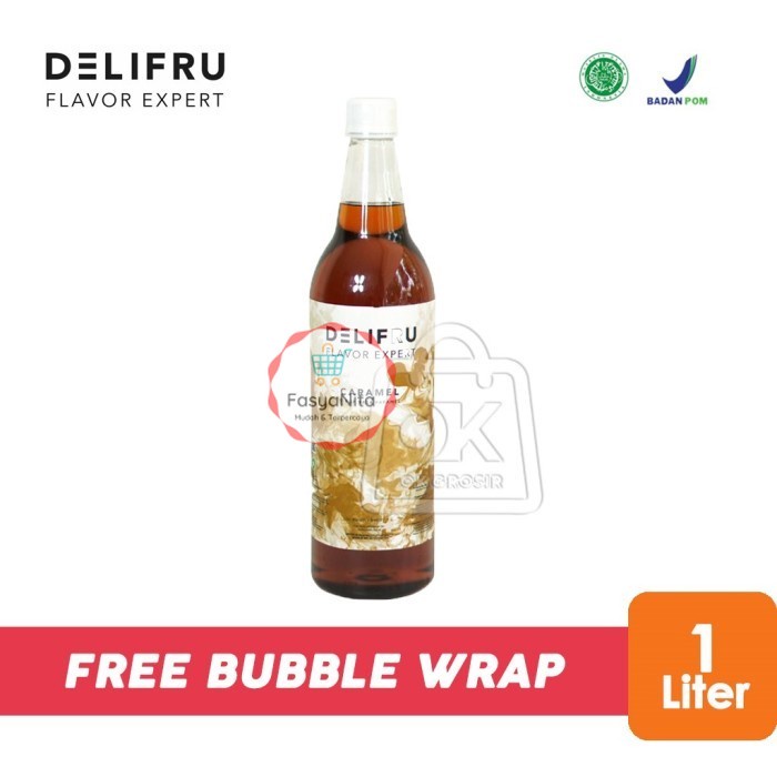 

Delifru Syrup Caramel - Sirup Caramel [Botol Plastik 1 Liter] - FasyAnita Mart Denpasar