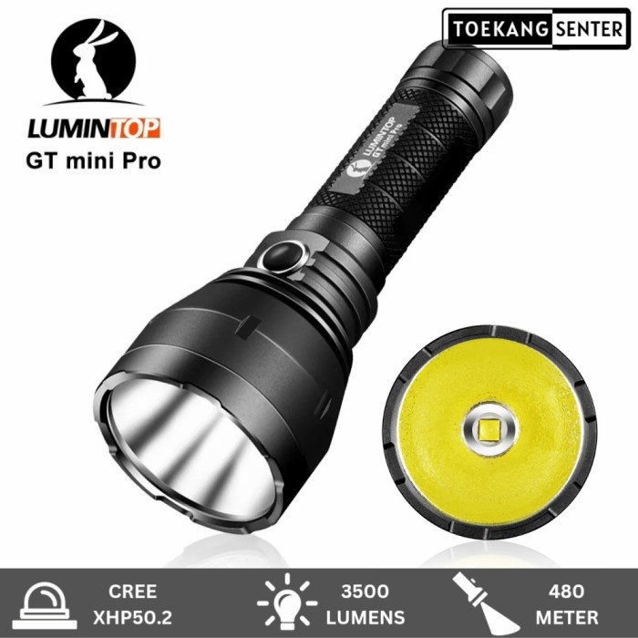 LUMINTOP GT MINI PRO CREE XHP50.2 3500 LUMENS SENTER LED