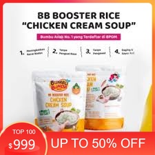 Beras MPASI Anak BB Booster Rice Bumbu Bunda - Beef Salmon/ Beef Steak / Butter Cheese/ Chicken Soup