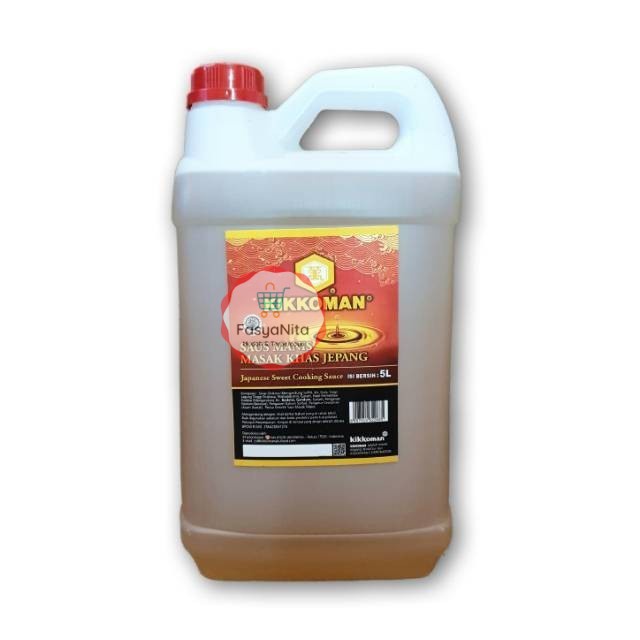 

Kikkoman Saus Manis Jepang / Japanese Sweet Cooking / Cuka Sushi (5L) - FasyAnita Mart Denpasar