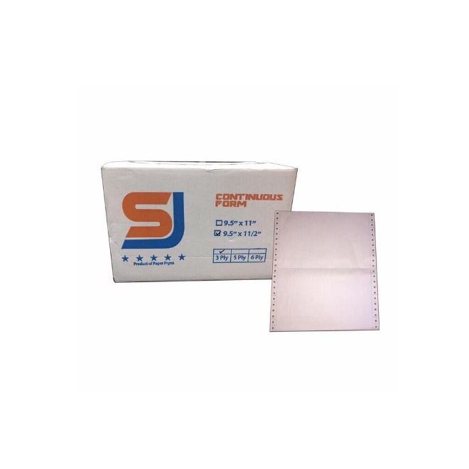 

Continuous Form 3 ply NCR PRS atau bagi 2 SJ