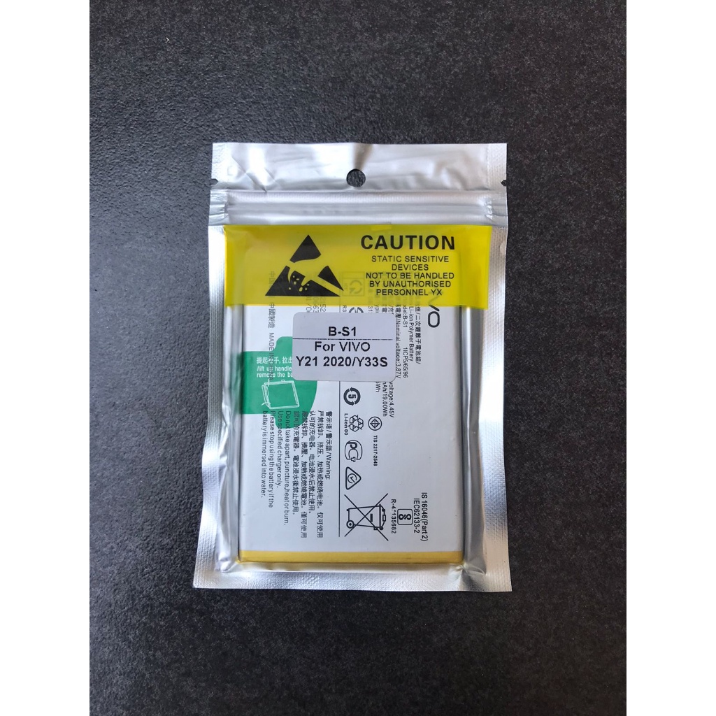 Battery VIVO B-S1 ORI / Baterai Vivo Y21 / Y21S / Y33S