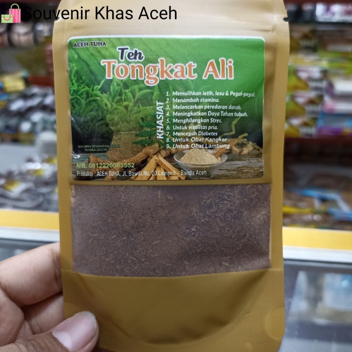 

Teh Tongkat Ali khas Aceh untuk meningkatkan stamina